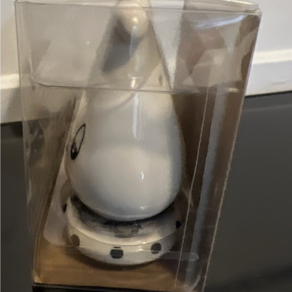 Johanna Parker Black & White Halloween Gus Ghost Salt & Pepper Shakers NIB! - Picture 6 of 8